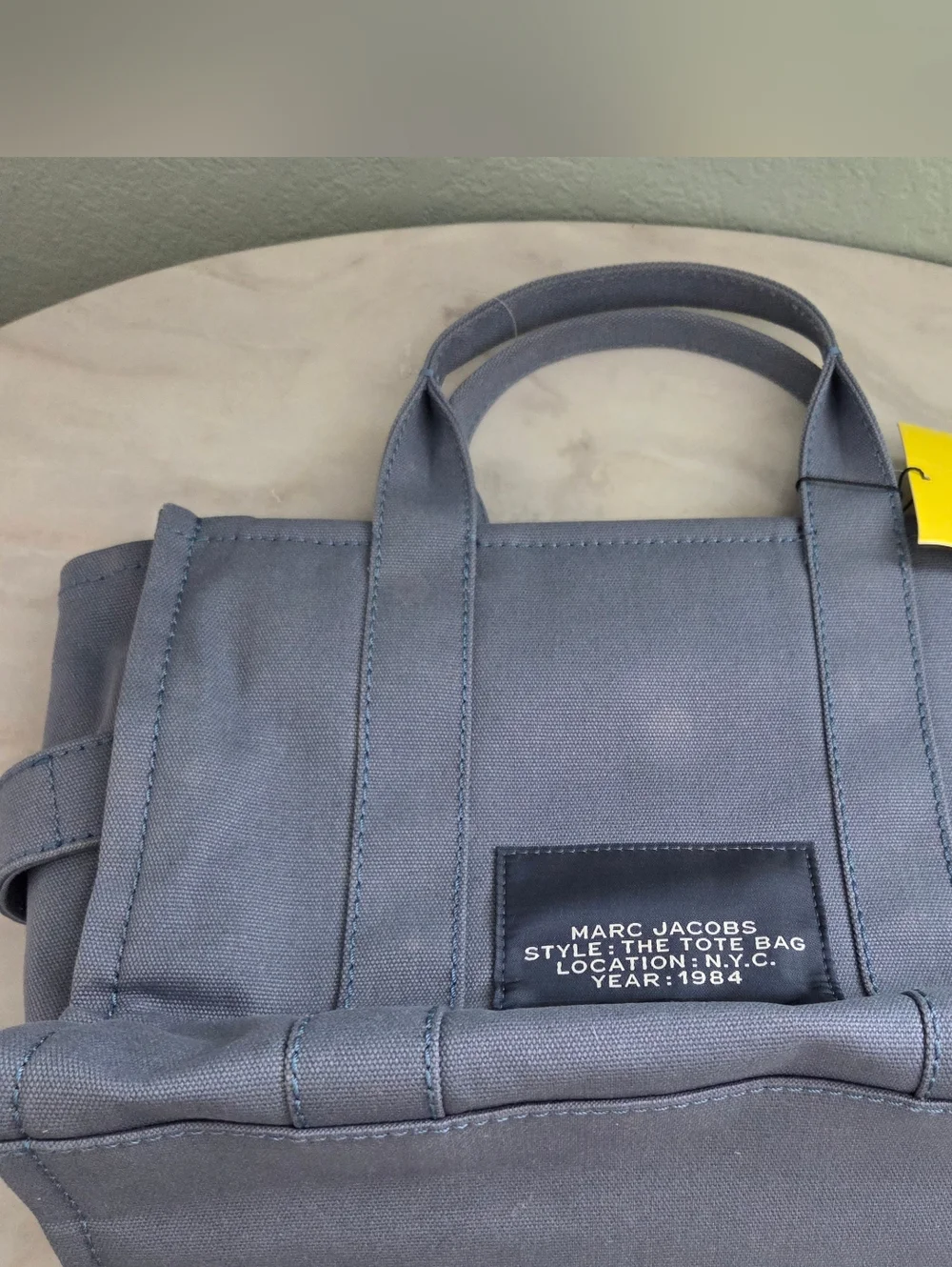 Marc Jacobs The Canva Medium Tote Bag in Blue Shadow
